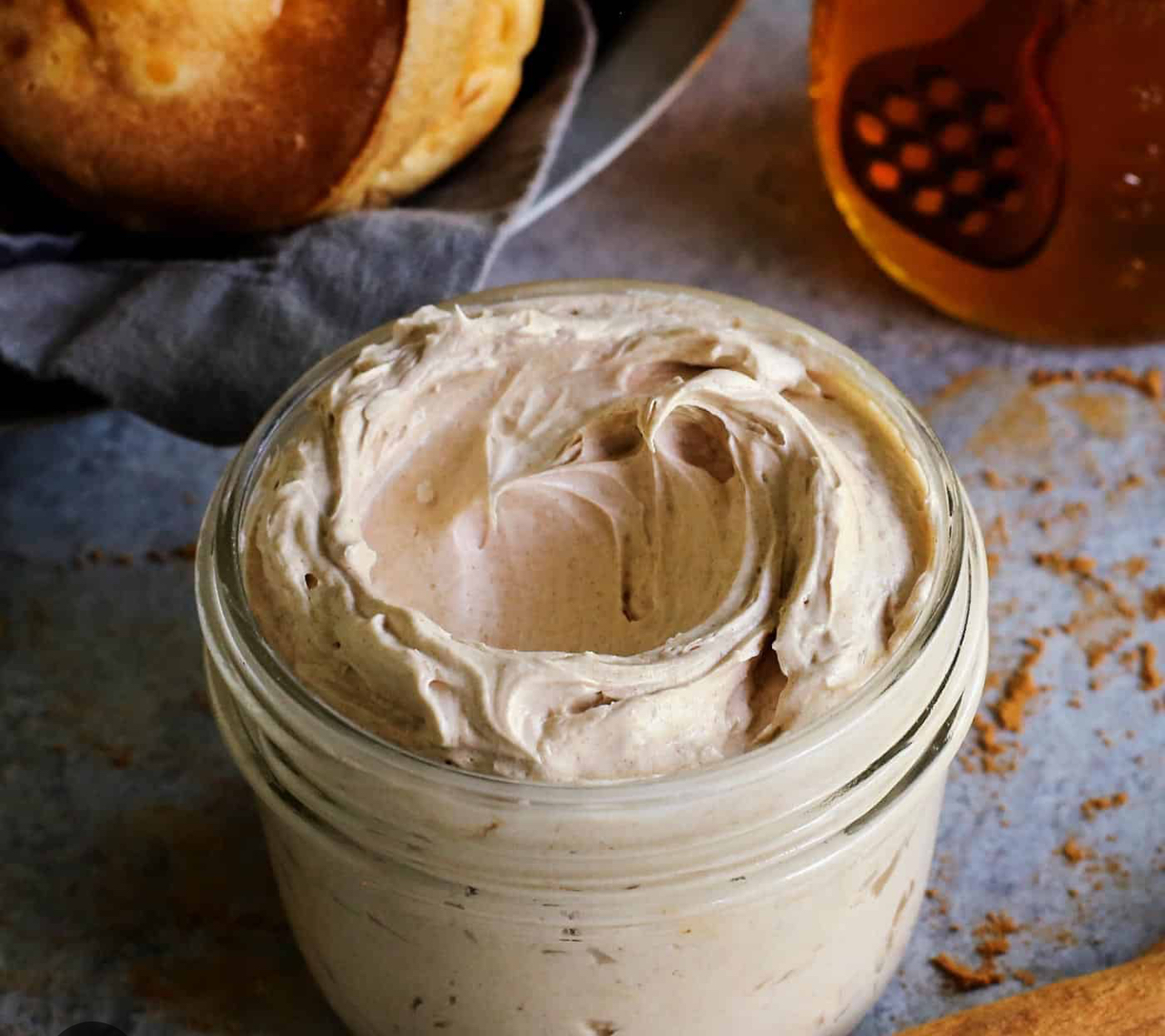 Whipped to perfection, this sweet and spiced butter will elevate your toast to a new level.