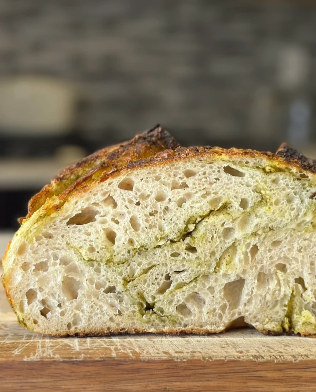 A herby blend of pesto and parmesan to freshen up any meal.